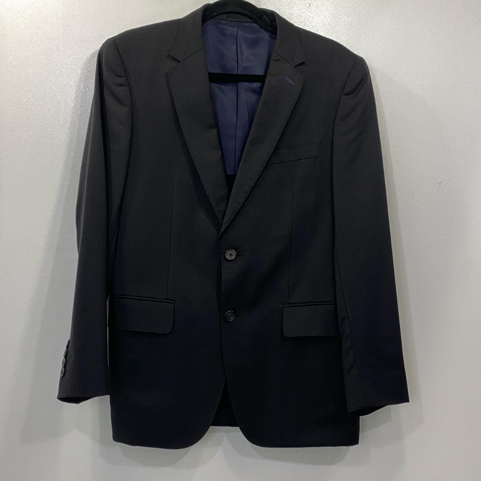 ポールスミス スーツ 上下セットアップ Lサイズ ストライプ 4ボタン