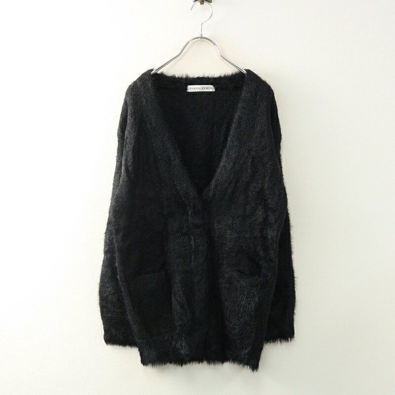 HUG O WAR ハグオーワー チェックフリルシャツ アイボリー×ブラック