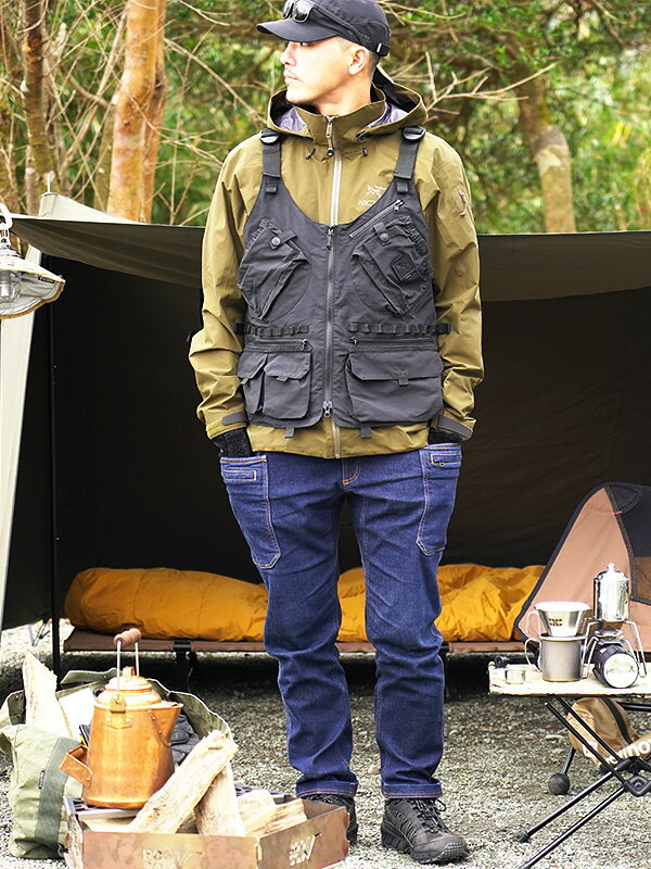 ROOT CO ルートコー grn ジーアールエヌ アウトドア ベスト メンズ