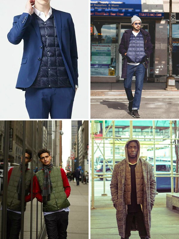 TAION タイオン インナーダウン レディース メンズ 大きいサイズ