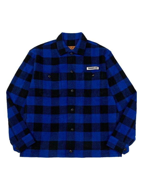 TENDERLOIN テンダーロイン バッファロー ジャケット チェック ブルー