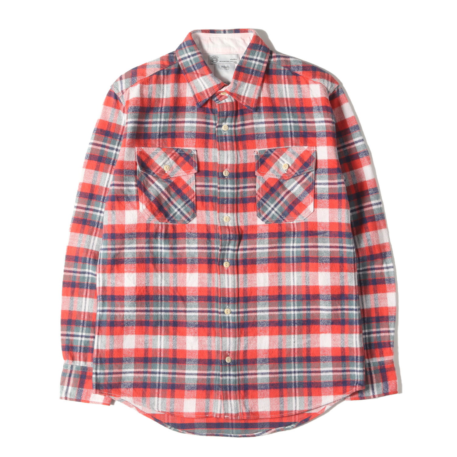 楽天市場】visvim（スタイル（シャツ）ネルシャツ）（カジュアルシャツ