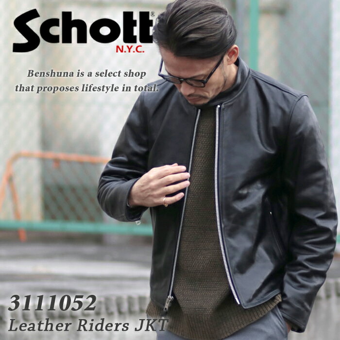 楽天市場】schott シングルライダース（メンズファッション）の通販