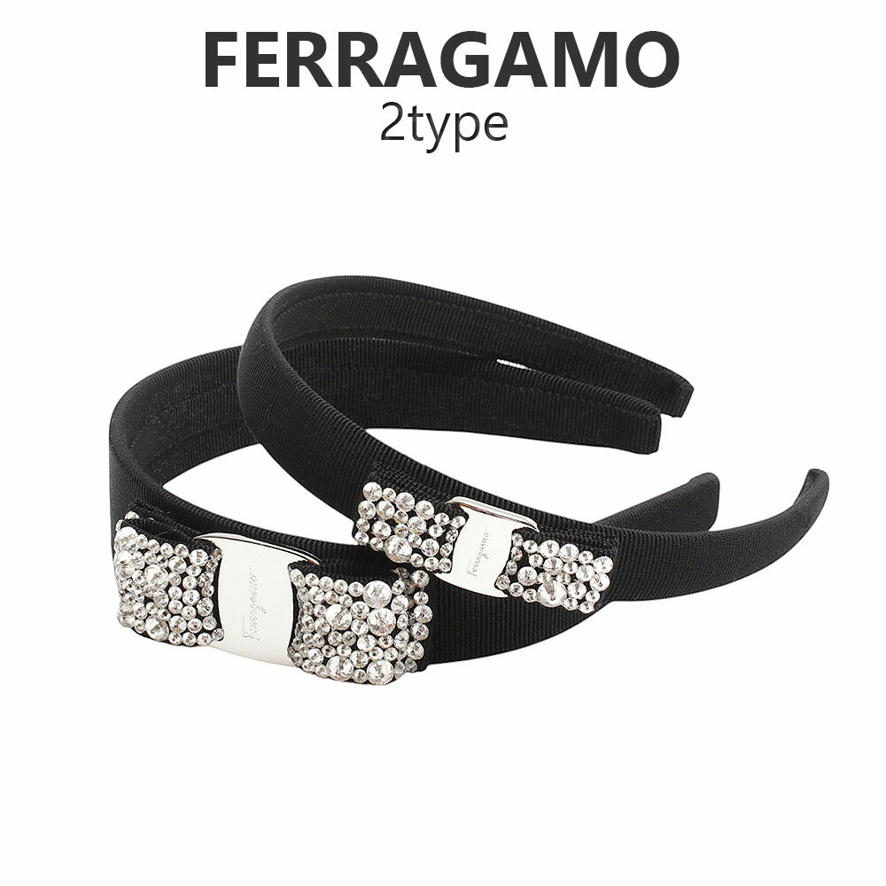 美品☆Salvatore Ferragamo フェラガモ シュシュ☆C64 M109224959