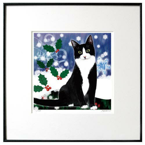 楽天市場】白黒猫（絵画｜アート・美術品・骨董品・民芸品）：ホビーの通販