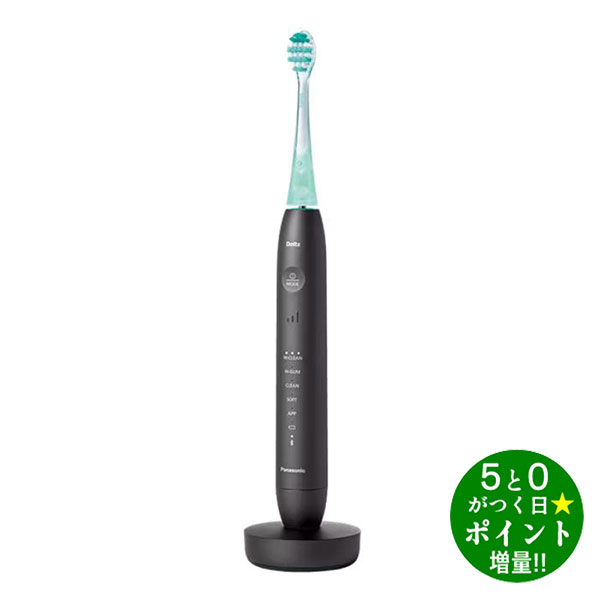 楽天市場】パナソニック 電動歯ブラシ ドルツ bluetooth搭載 黒 ew