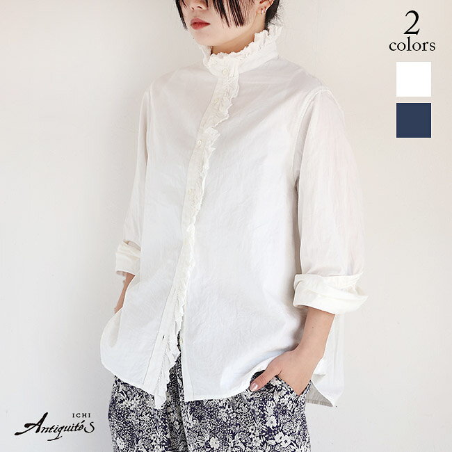 楽天市場】ichi アンティークス リネン（シャツ・ブラウス｜トップス