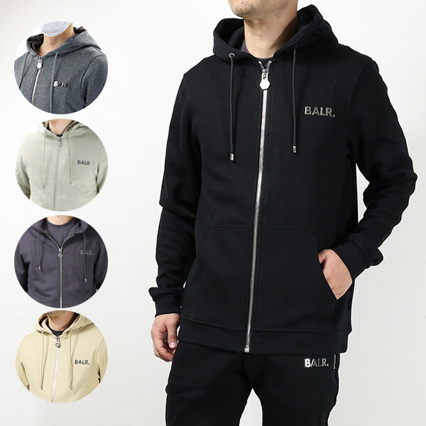 楽天市場】balr． ボーラー ジップパーカーの通販