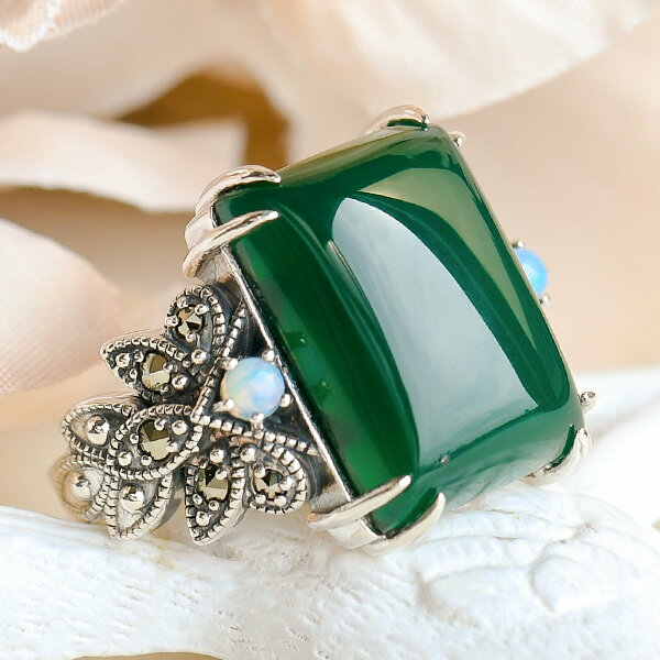 楽天市場】緑（指輪・リング｜レディースジュエリー・アクセサリー