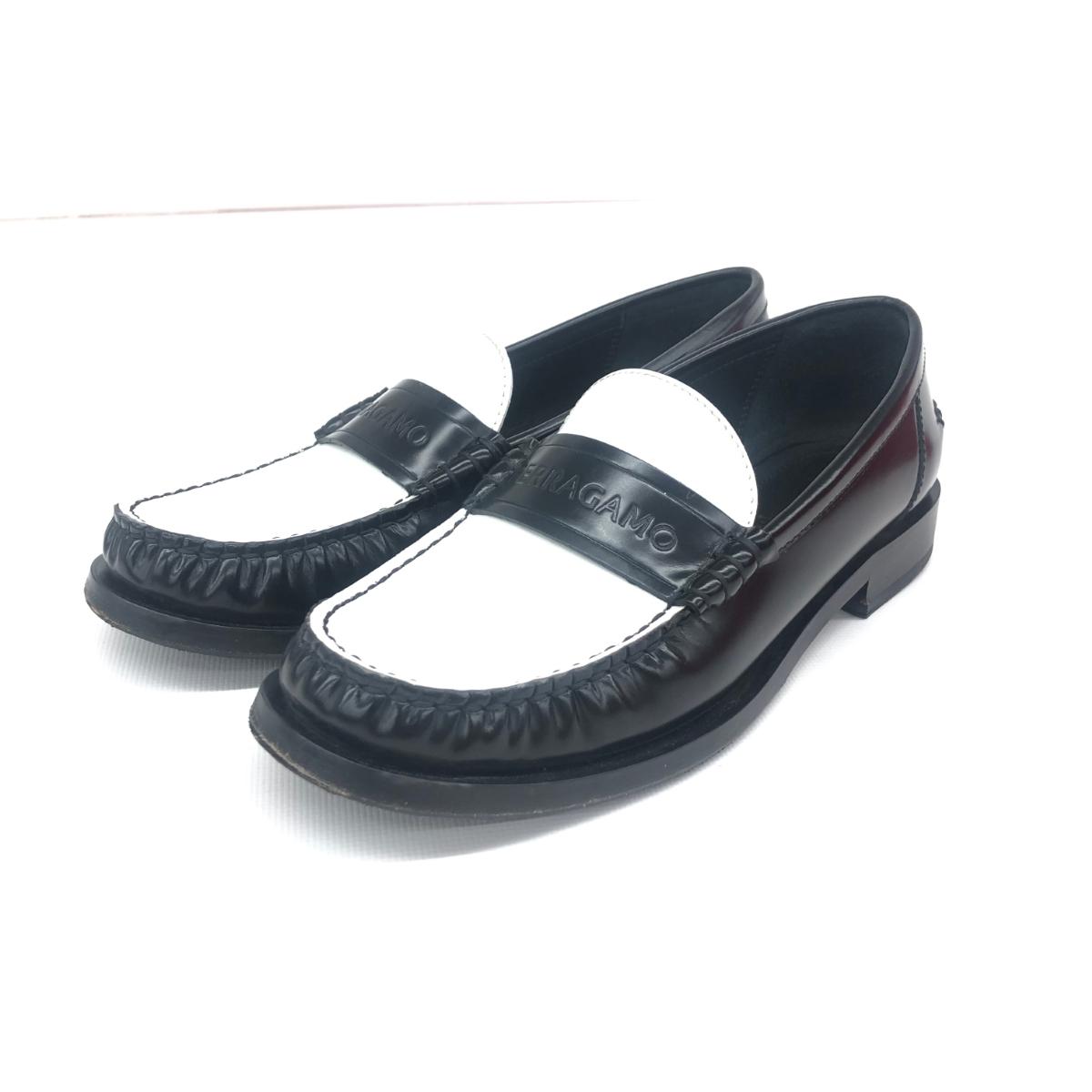 楽天市場】バイカラー（ブランドフェラガモ）（靴）の通販