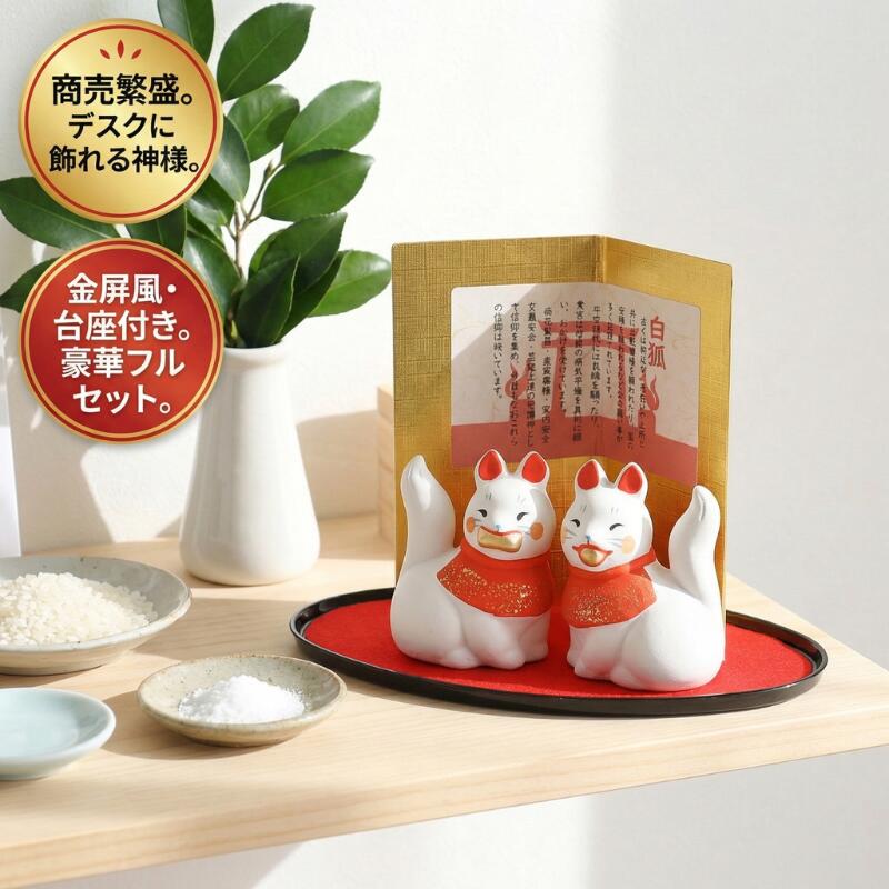 楽天市場】きつね 置物の通販