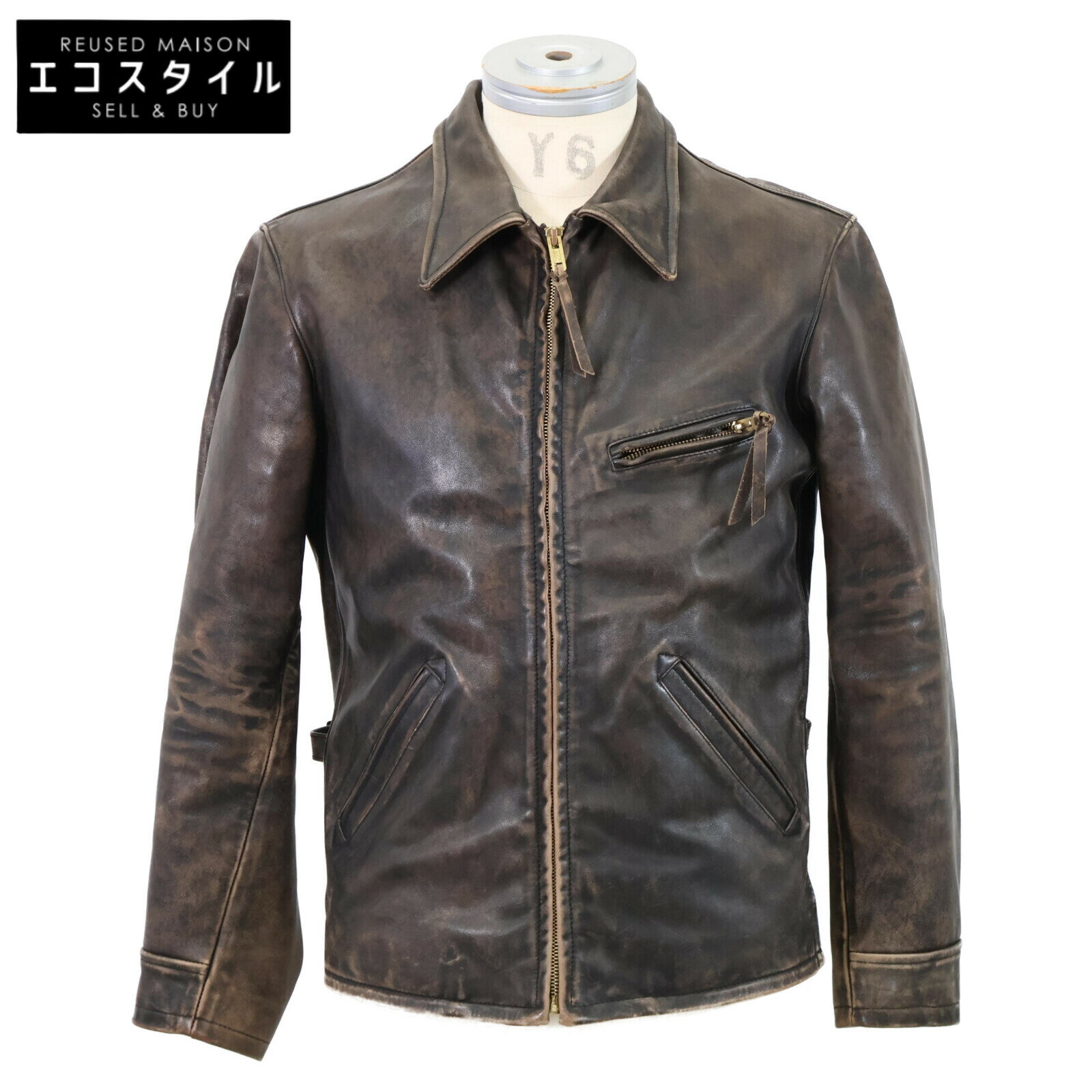楽天市場】rrl レザー ジャケット 中古の通販