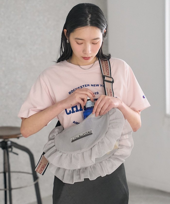 楽天市場】フリル バッグ（ボディバッグ・ウエストポーチ｜レディース