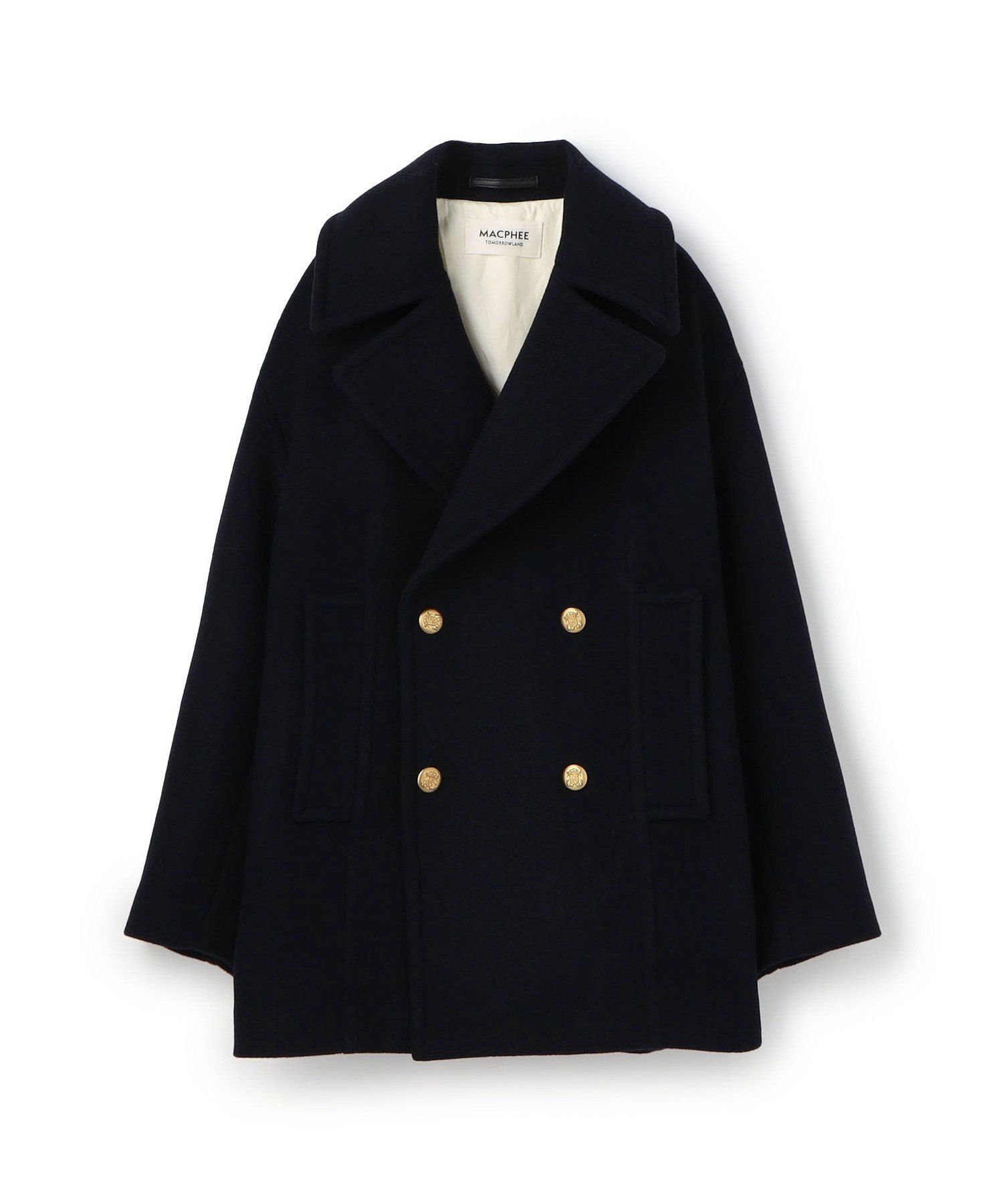 楽天市場】macphee ウールメルトン ダッフルコートの通販