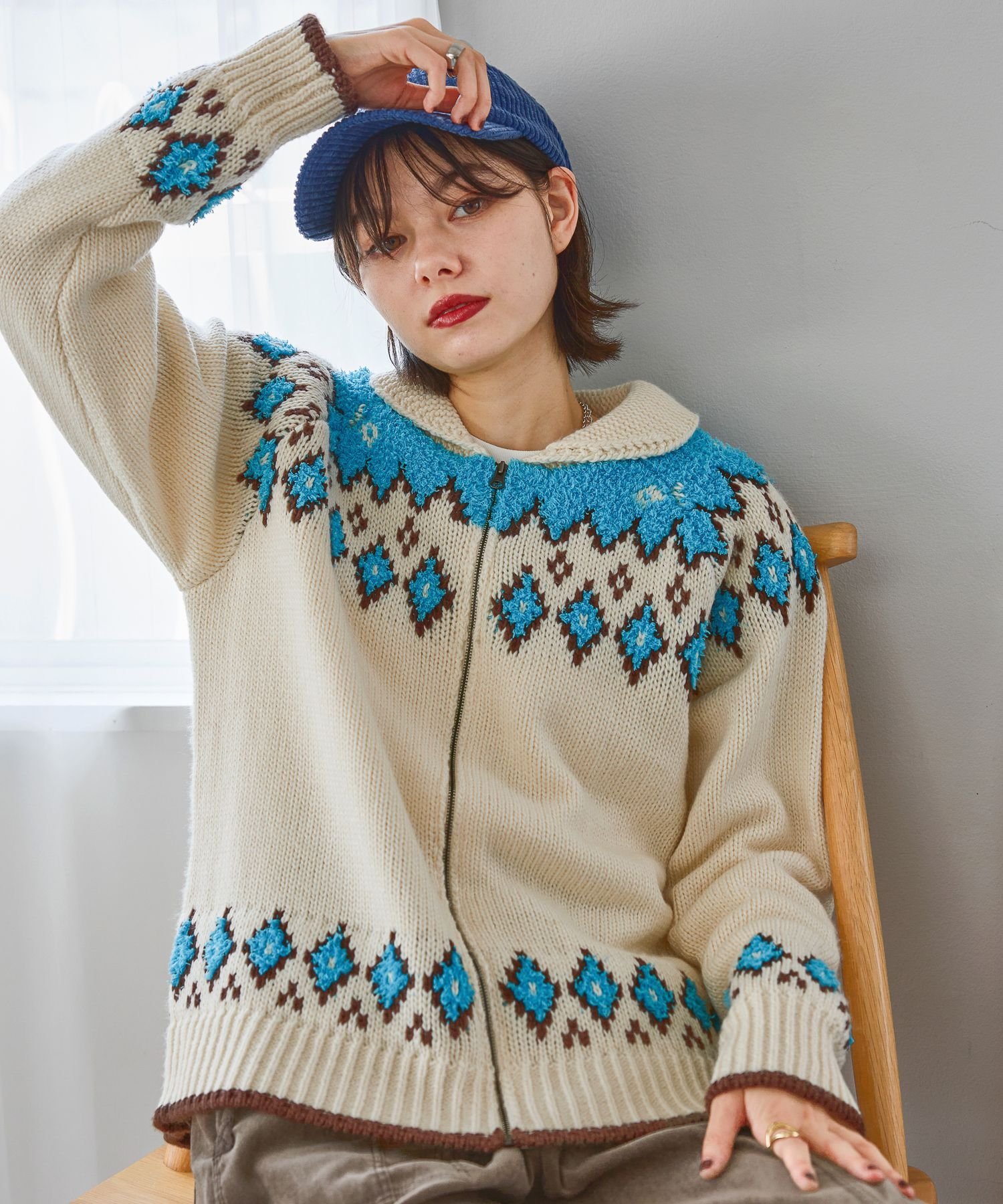 楽天市場】カウチン カーディガン（レディースファッション）の通販