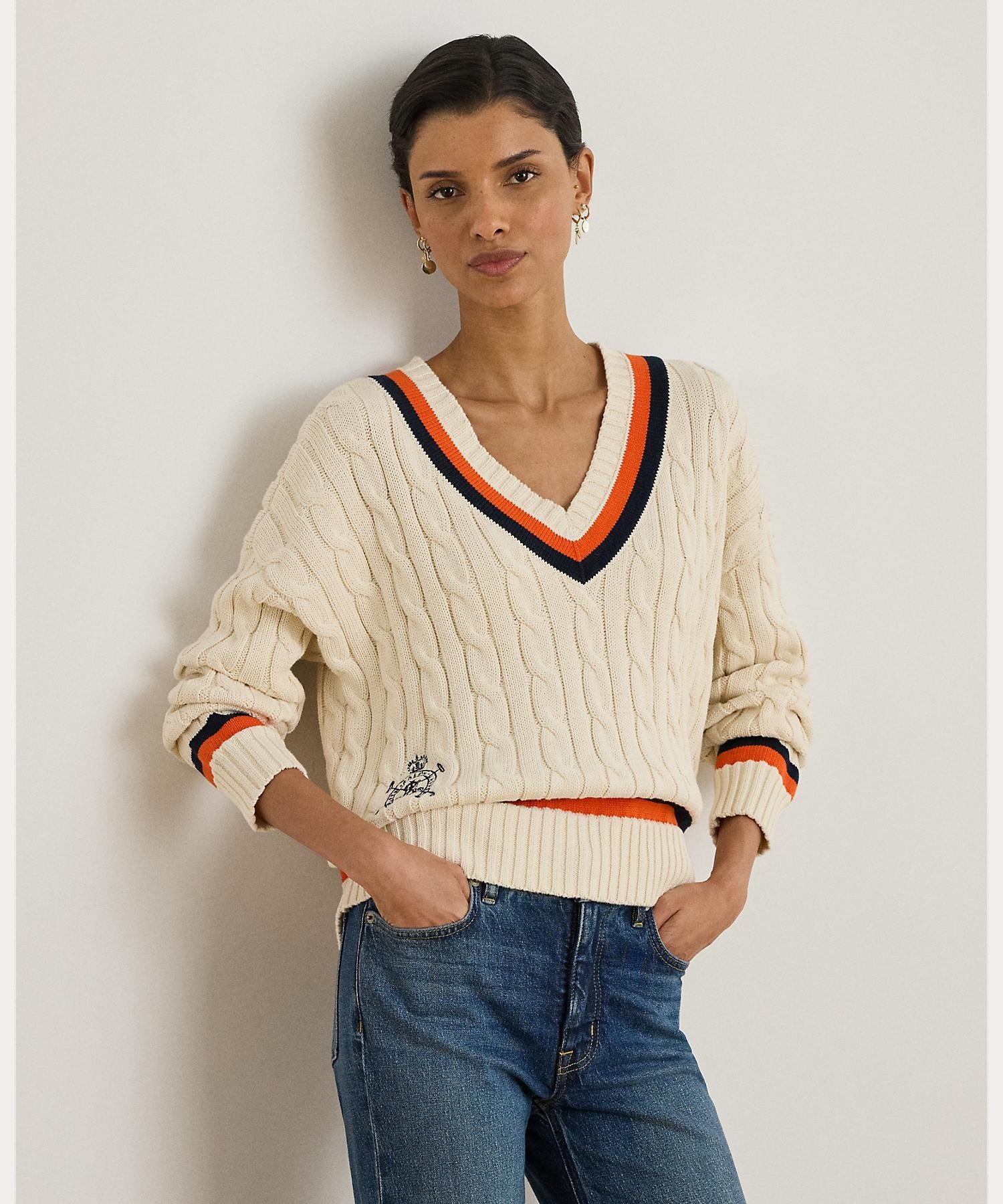 楽天市場】ラルフローレン ニット（カラーベージュ）（レディース