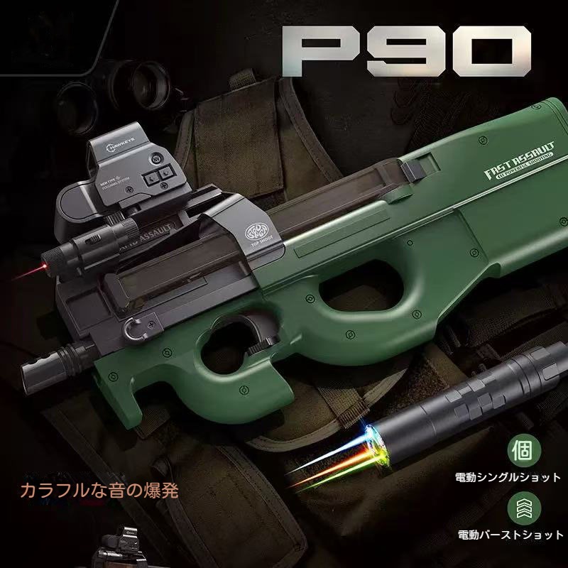 楽天市場】電動ガン p90（おもちゃ）の通販