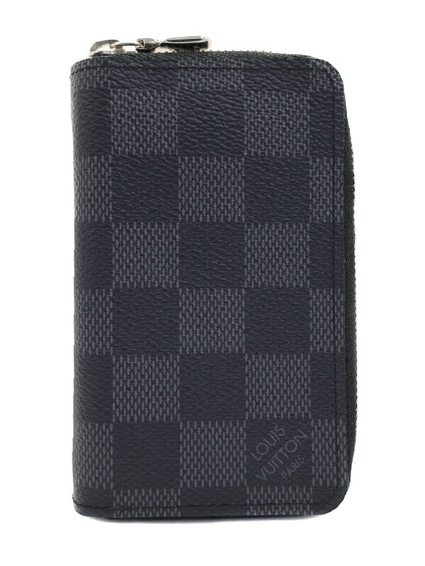 LOUIS VUITTON】ルイヴィトン『ダミエ グラフィット ジッピー コイン