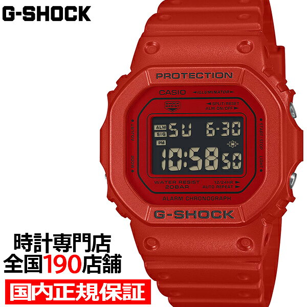 楽天市場】g-shock 赤（表示方式デジタル）の通販