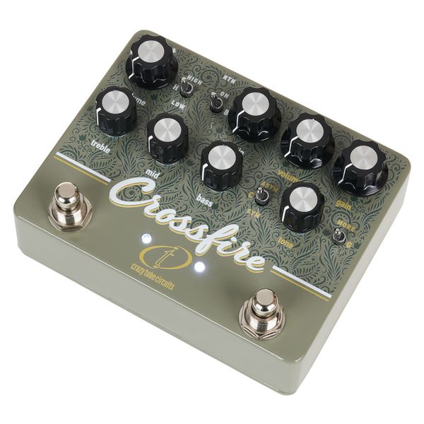 Crazy Tube Circuits Crossfire Overdrive/Pre-Amp – United States