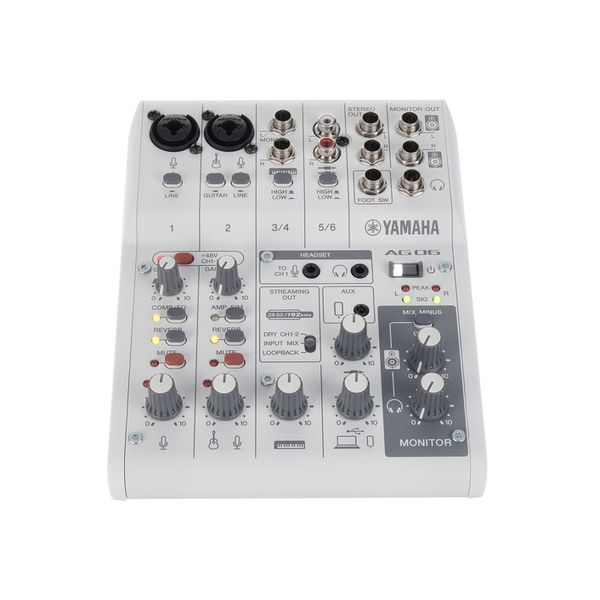 Yamaha AG06 MK2 WH – United States