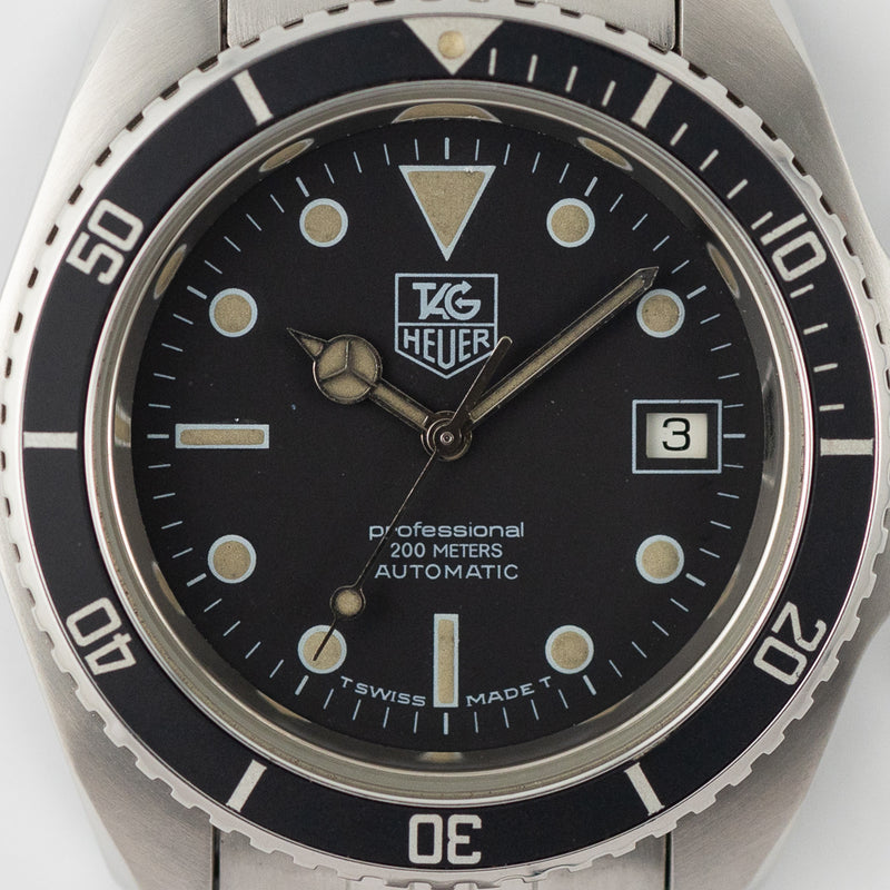 TAG HEUER 1000 Diver Professional 200m Ref.844/5 – TIMEANAGRAM