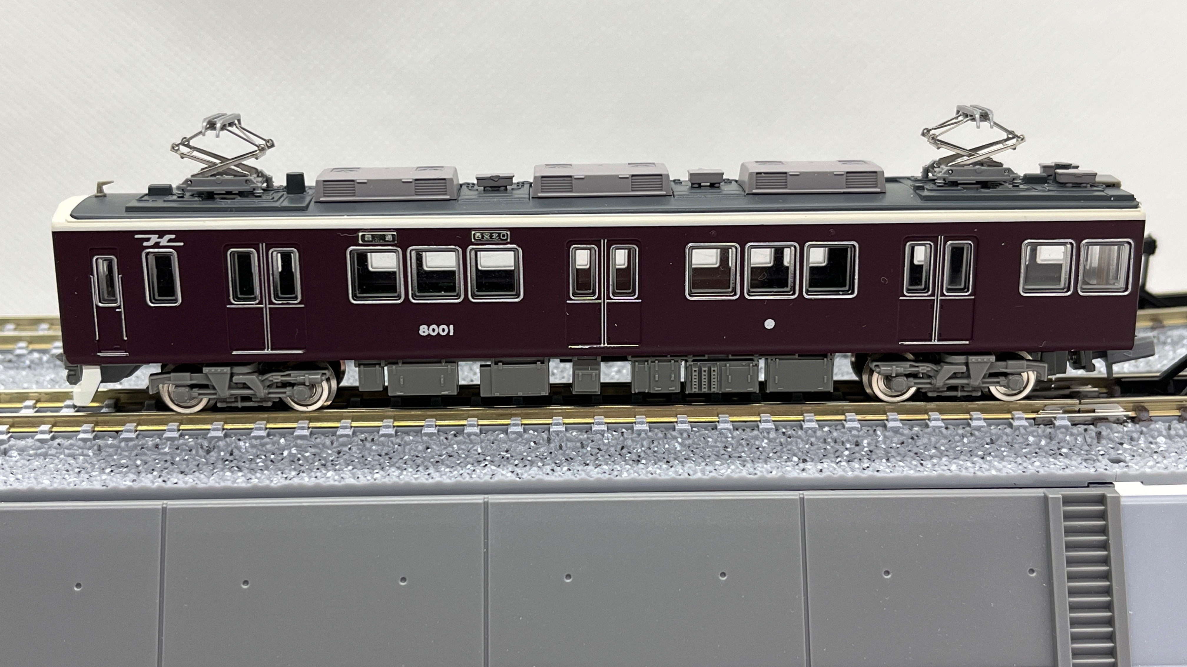 阪急8000系初期車原形（鉄道コレクション）入線レビューと加工