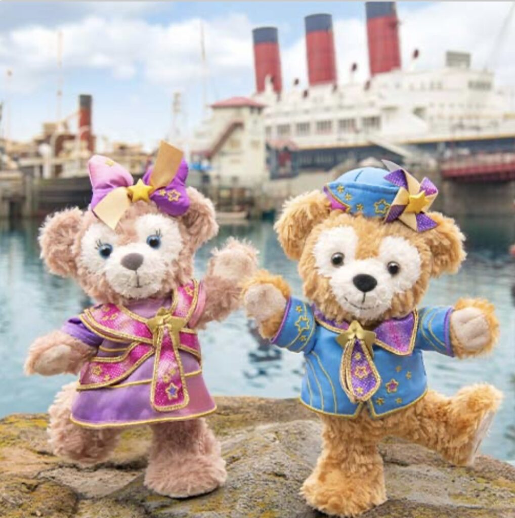 ダッフィー新グッズ！2024はいちご！「ハートフェルトストロベリー