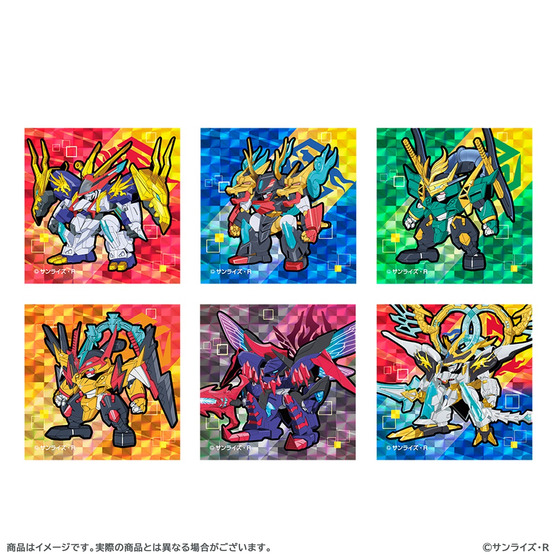 魔神創造伝ワタル トレーディングキラキラシール第2弾（全6種ランダム