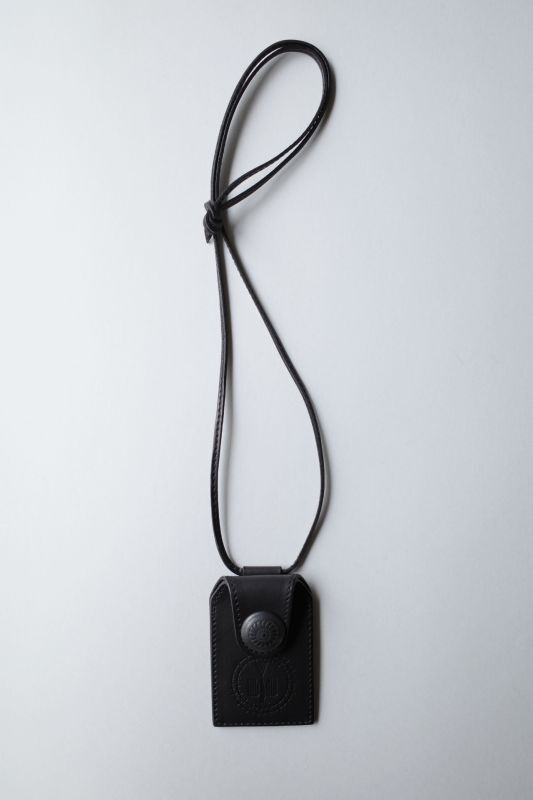 black means お守りケースネックレス・ブラック×ブラック - tity