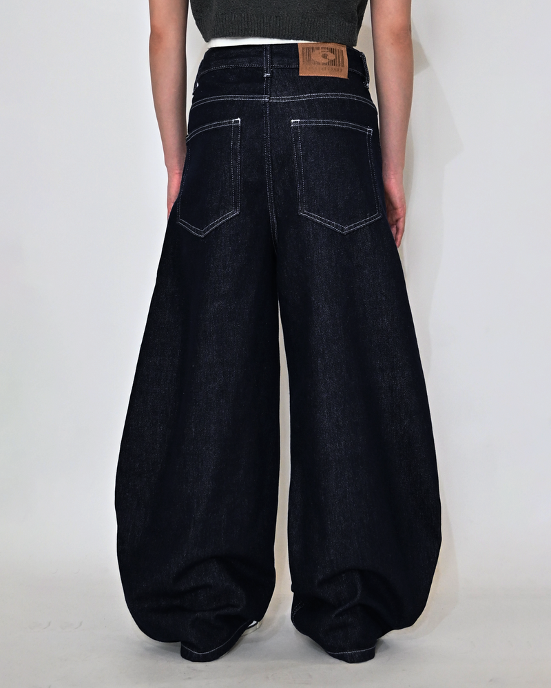 10日以内お届け】ステッチバルーンインディゴデニム L2083