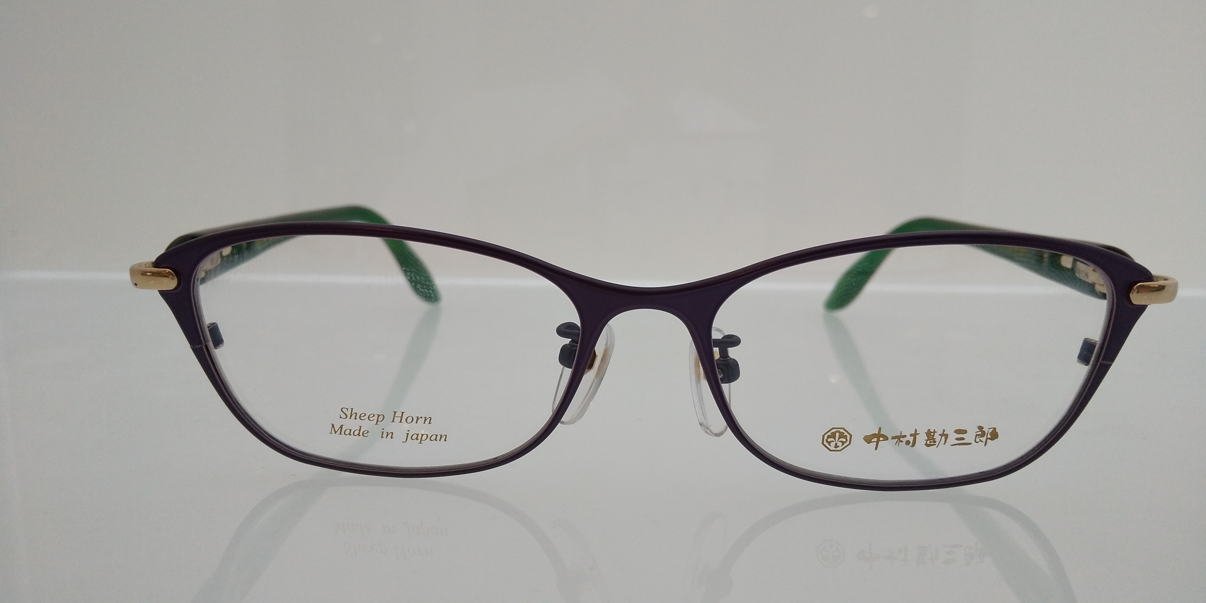 中村勘三郎 シープホーン 新作メガネ入荷
