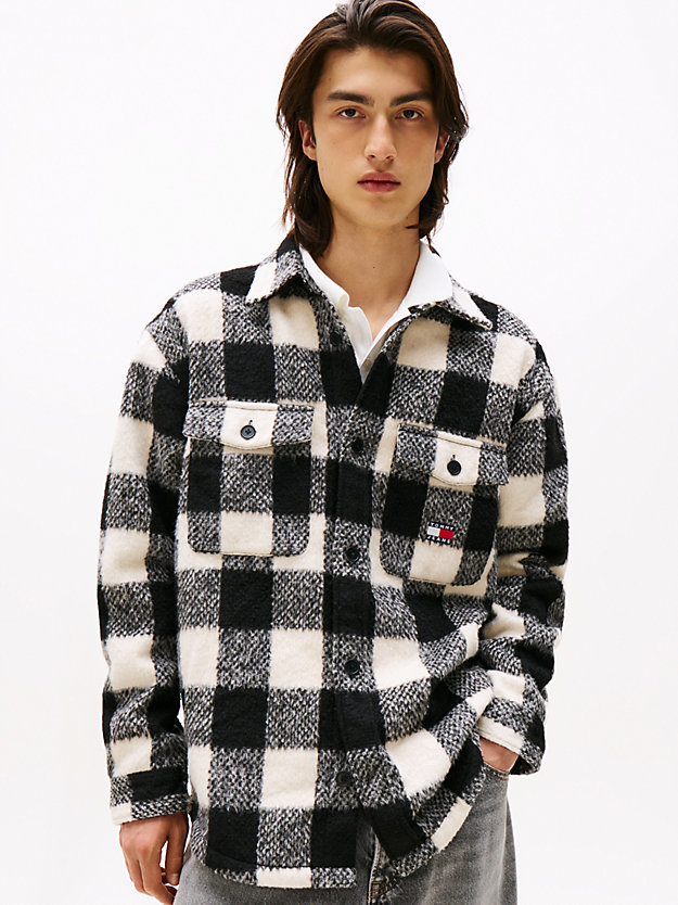 Flannel Check Oversized Fit Overshirt | Multi | Tommy Hilfiger