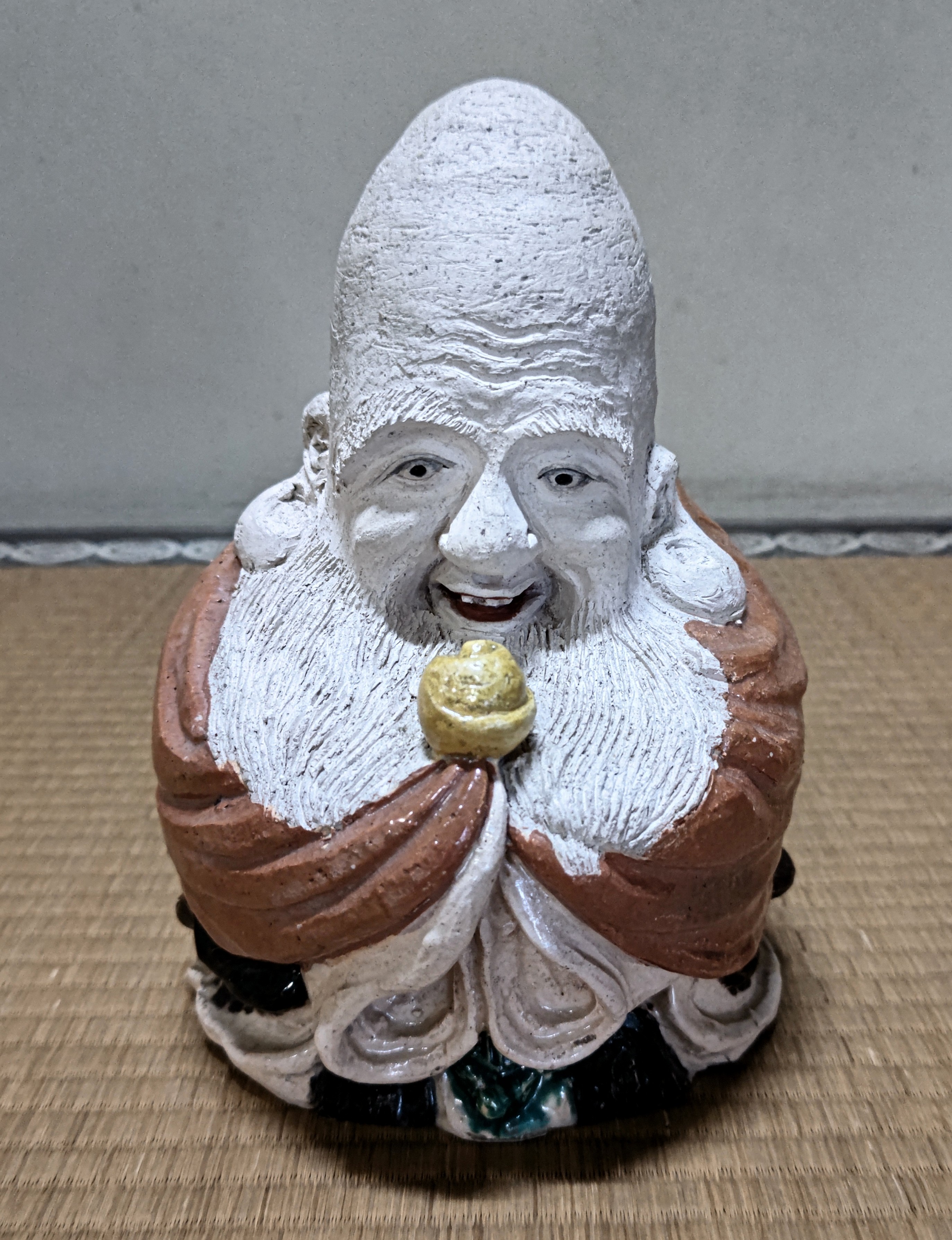 2代仁阿弥道八作 寿老人置物 共箱・即中斎箱 | TSUNAGU東美｜東美ECモール