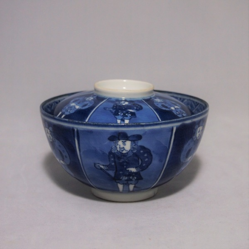 古伊万里 染付南蛮人画蓋物 5客組 | TSUNAGU東美｜東美ECモール