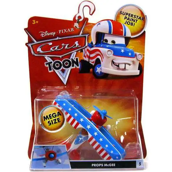 Disney Pixar Cars Cars Toon Deluxe Oversized Cannonball Mater 155