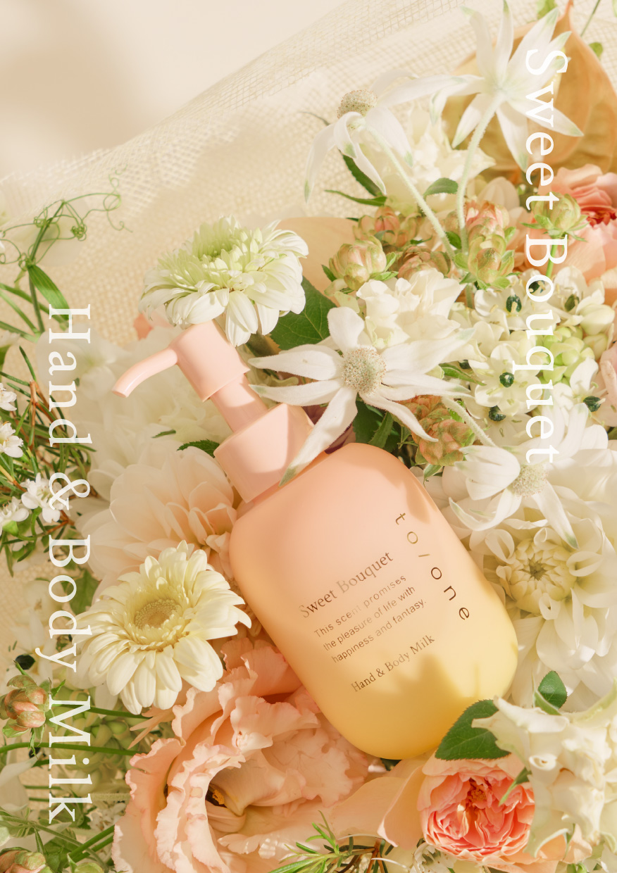 to/one】スウィート ブーケ ハンド＆ボディミルク ｜｜Cosme Kitchen