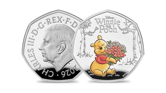 くまのプーさん」金貨＆銀貨販売開始 誕生100周年を記念｜ORICON NEWS