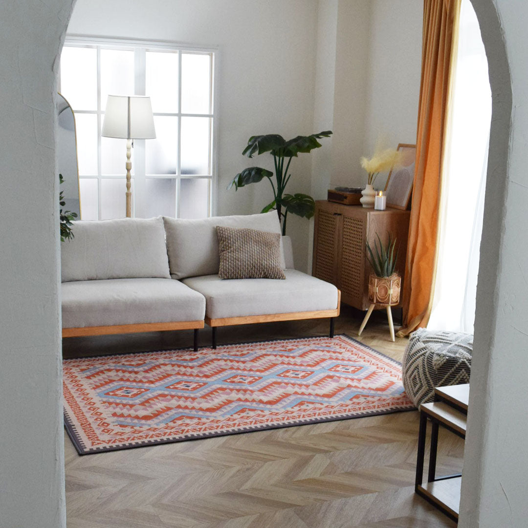 ヴィンテージ風キリムラグ TOCORU Series 