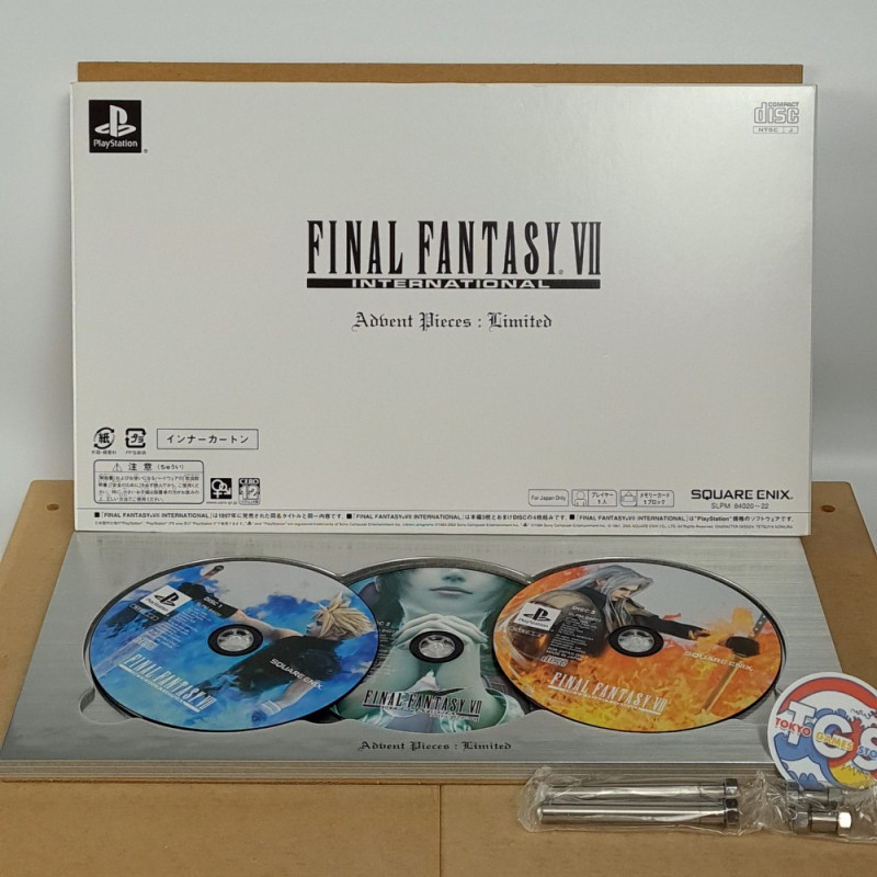 Final Fantasy VII International Advent Pieces Limited Edition PS1