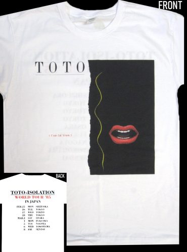 TOTO】ロックTシャツ メンズ バンドTシャツ メンズ TOTO The Seventh