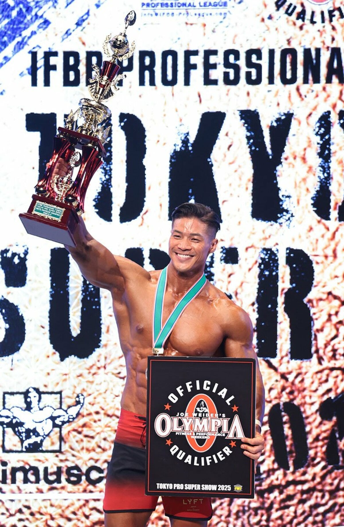 FWJ】田口純平〝鬼の背中〟で狙うオリンピア優勝「トップを狙うこと