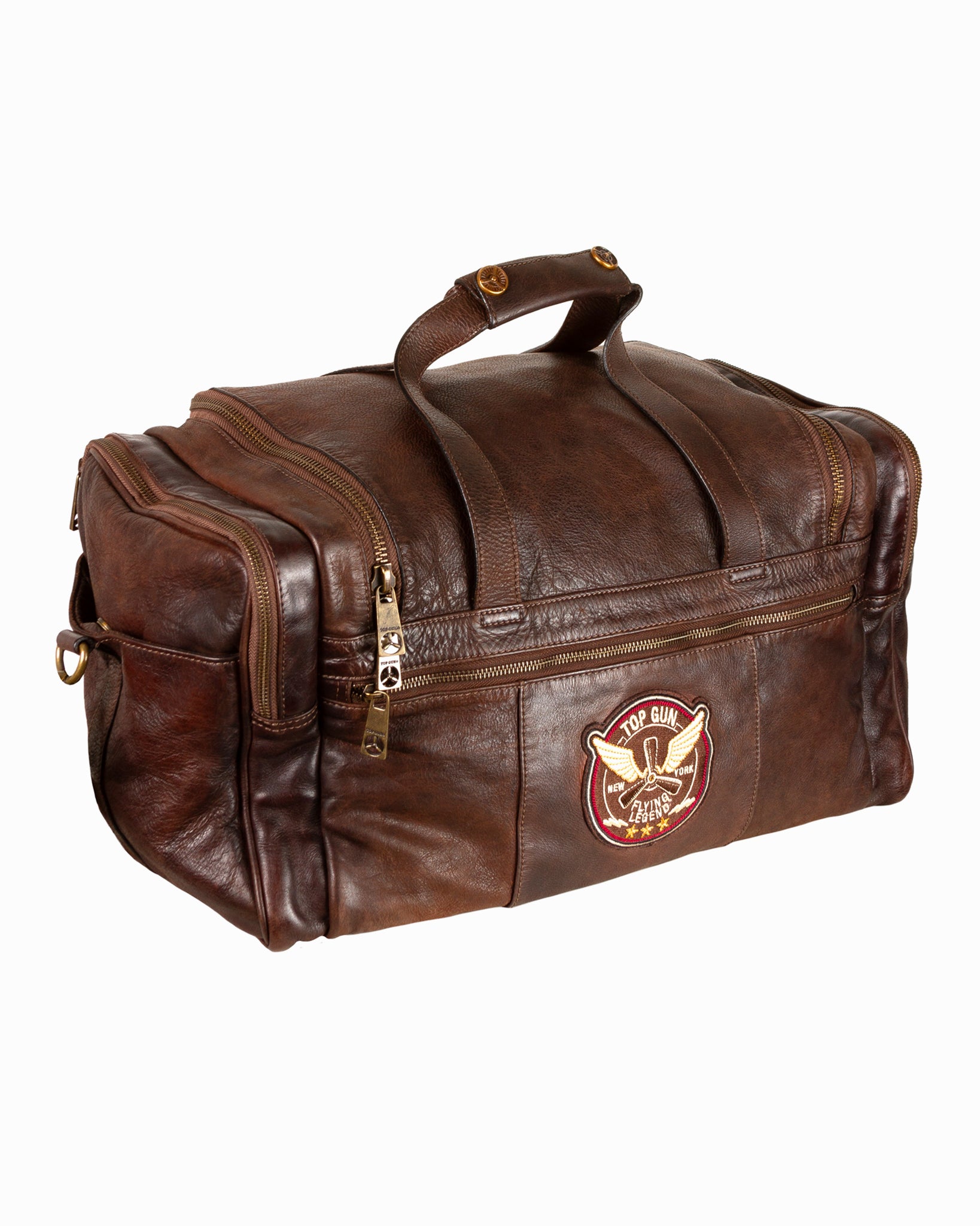 PILOT LEATHER BAG - TOP GUN® – Top Gun Store
