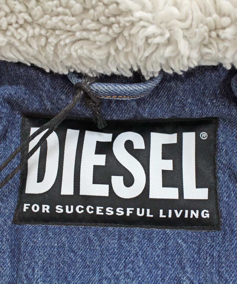 DIESEL ディーゼル メンズ ジャケット デニムジャケット ボア