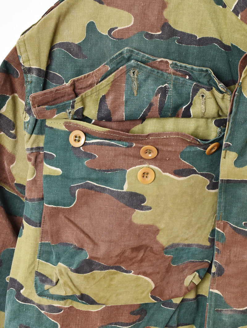 50's ベルギー軍 ジグソーカモ デニソンスモック – 古着屋Top of the