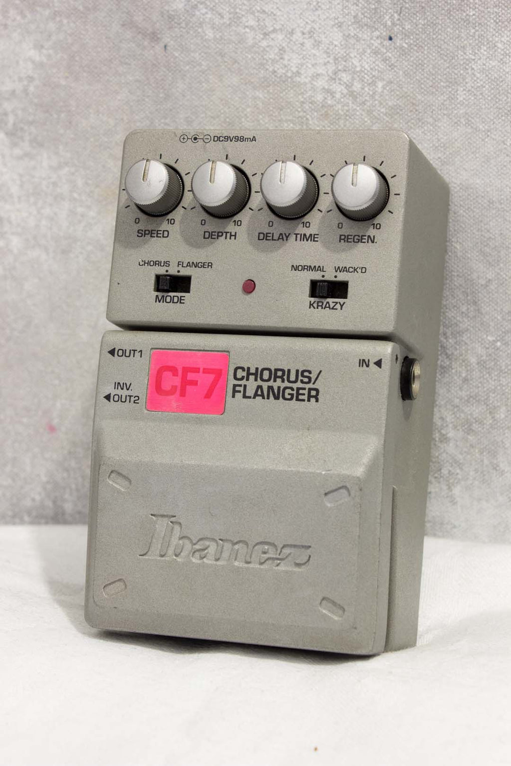 Ibanez CF7 Chorus/Flanger Pedal – Topshelf Instruments