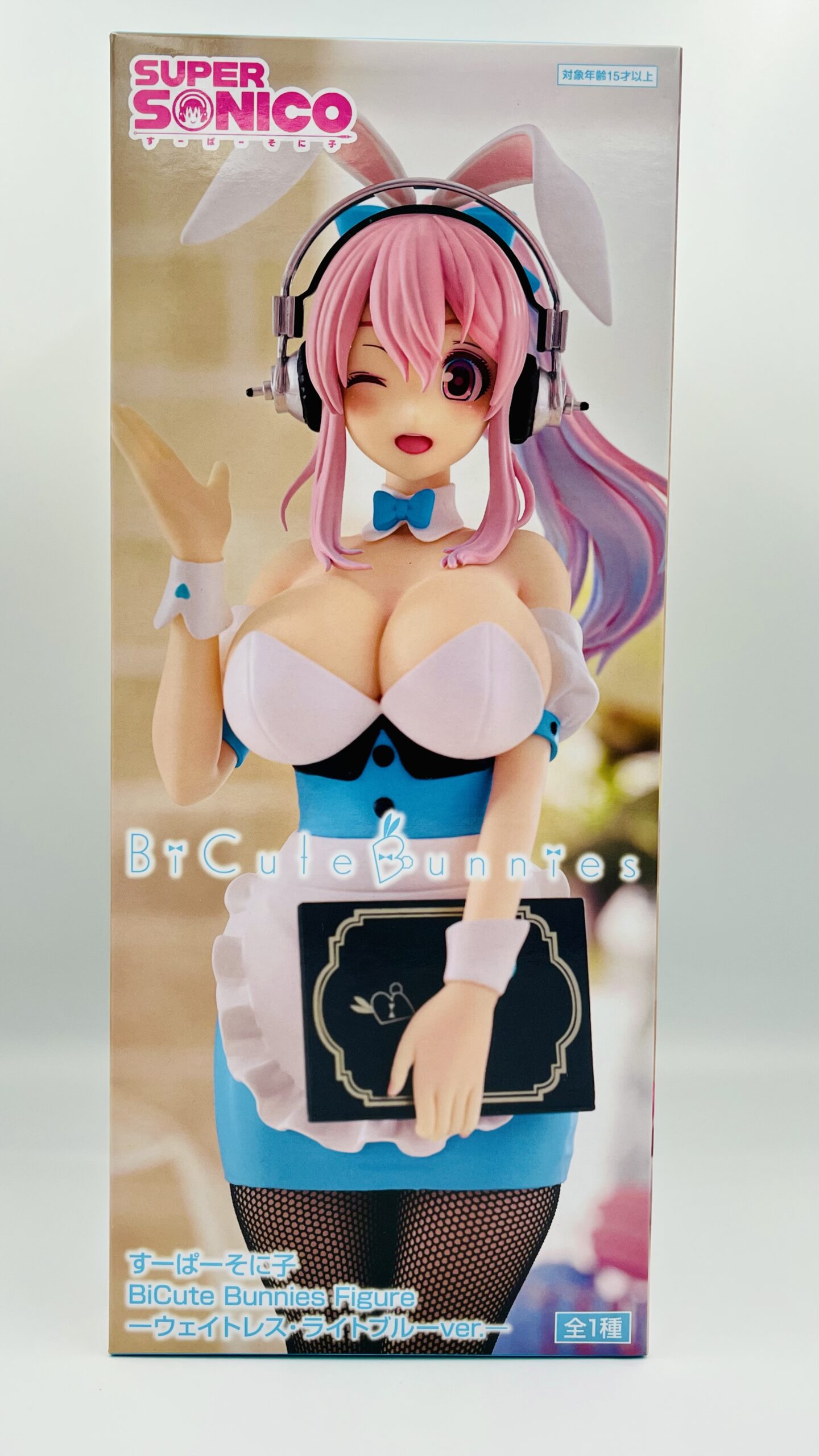 すーぱーそに子 BiCute Bunnies Figureーウェイトレス・ライトブルー