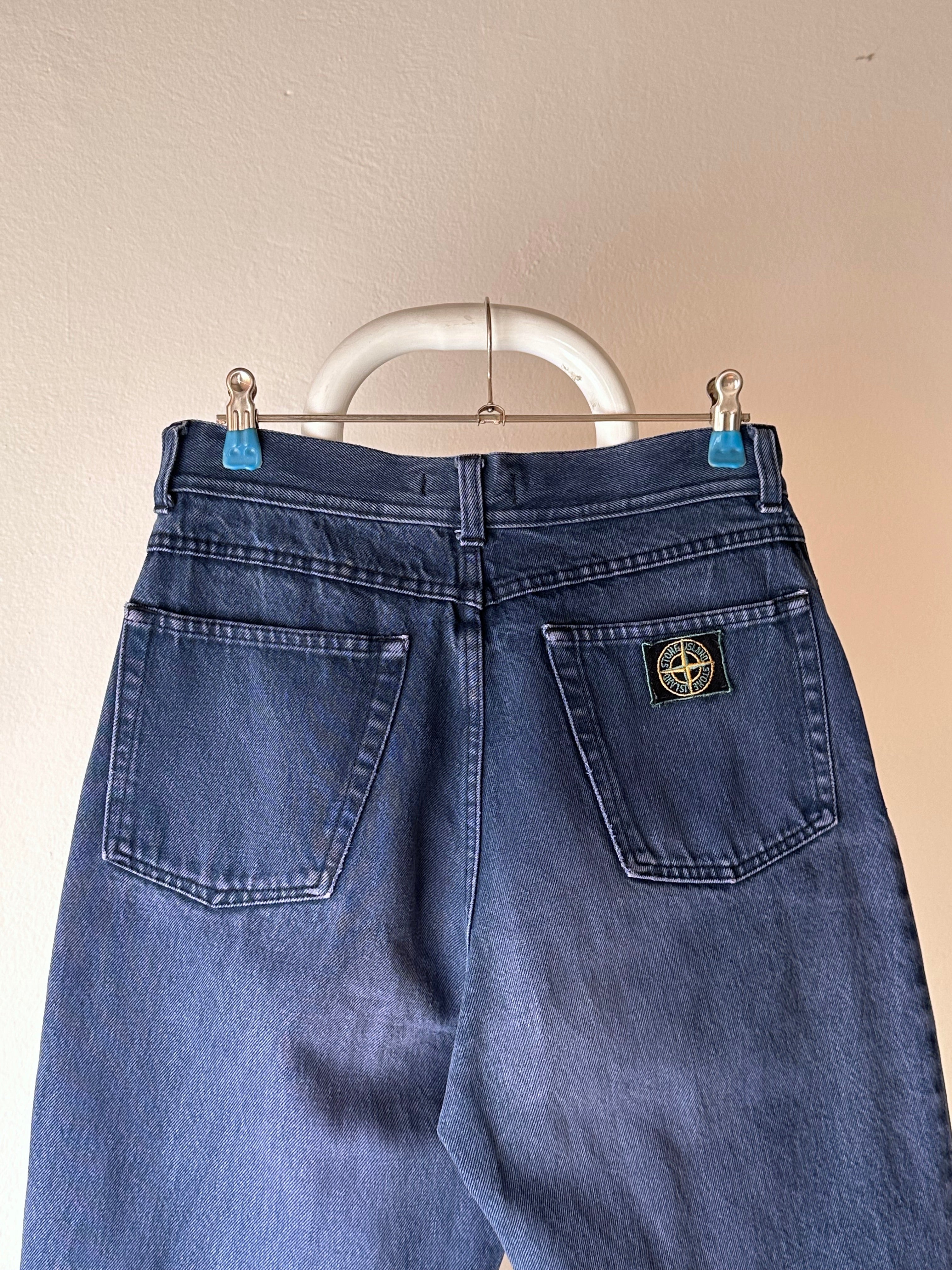 90s Stone Island denim trousers - w27 – TOTO
