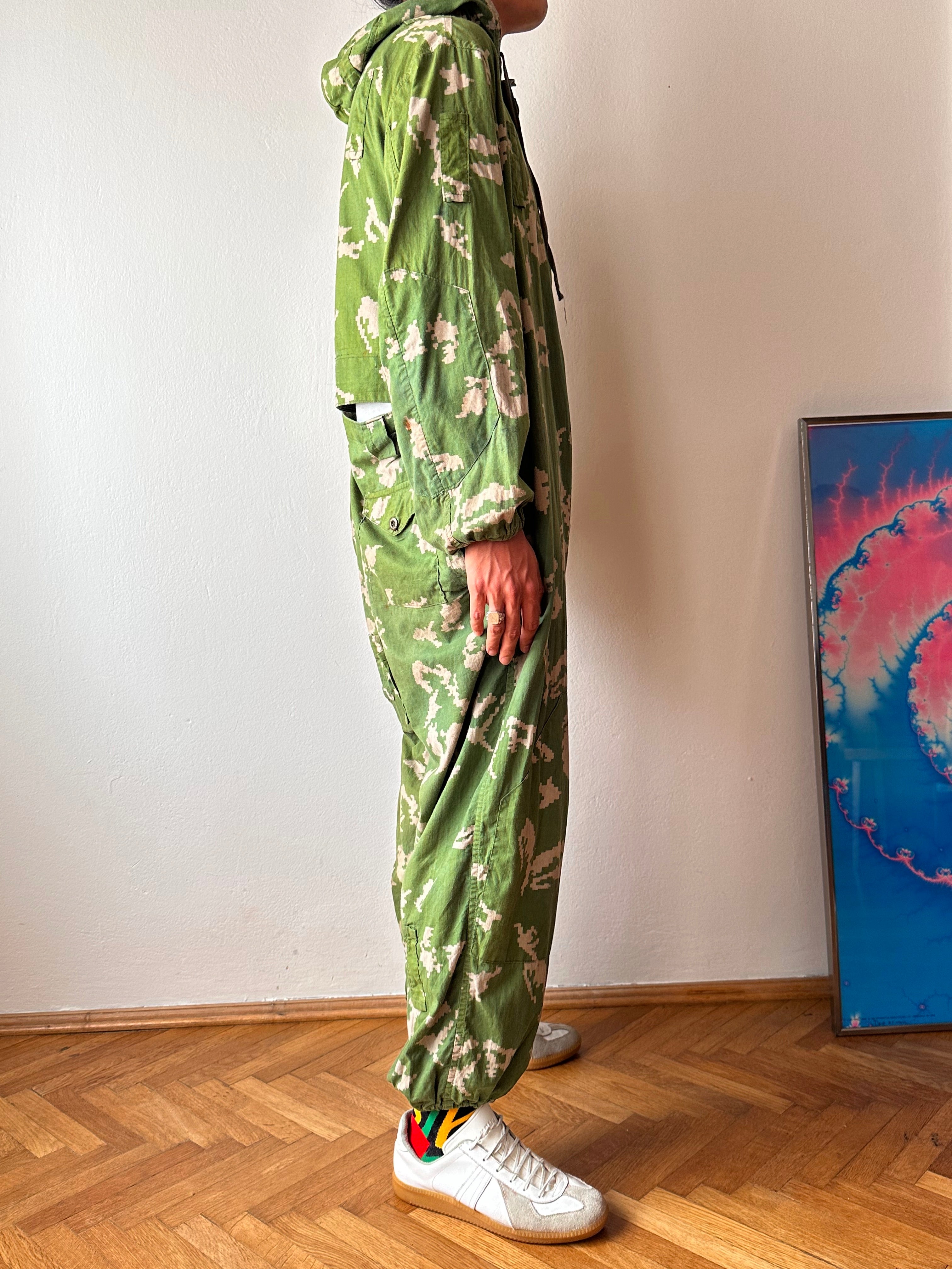 70s Soviet army KLMK digital camouflage suit – TOTO