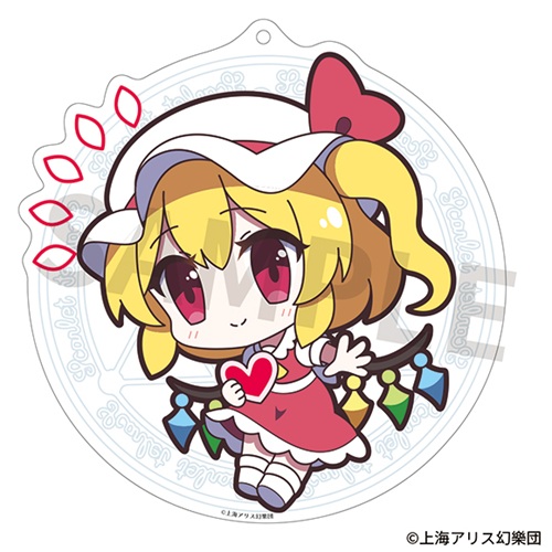 アキバホビー】東方Project「ゆるっとアクリルキーホルダー